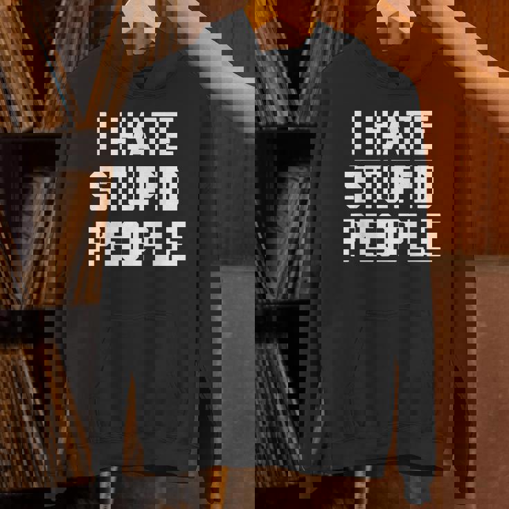 I Hatetupid People ayingarcastic Novelty パーカー