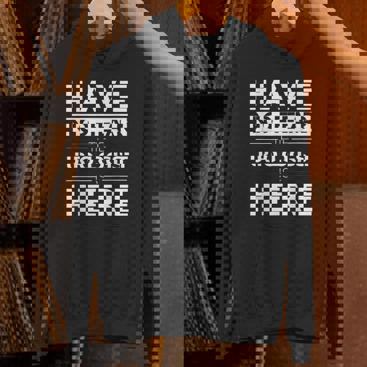 Have No Fear Urologist Is Here 面白い ギフト 仕事 ユーモア ジョブ パーカー