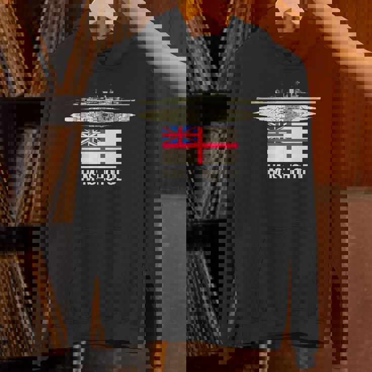 Hms Hood イギリス戦艦図 海軍旗 パーカー