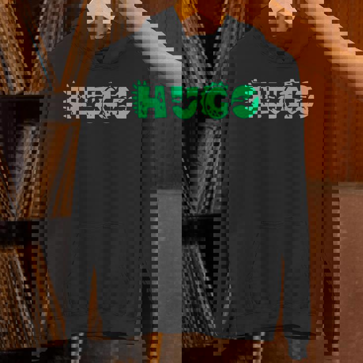 Hugo パーソナライズ ボーイズ 恐竜レックス キュート カスタム パーカー