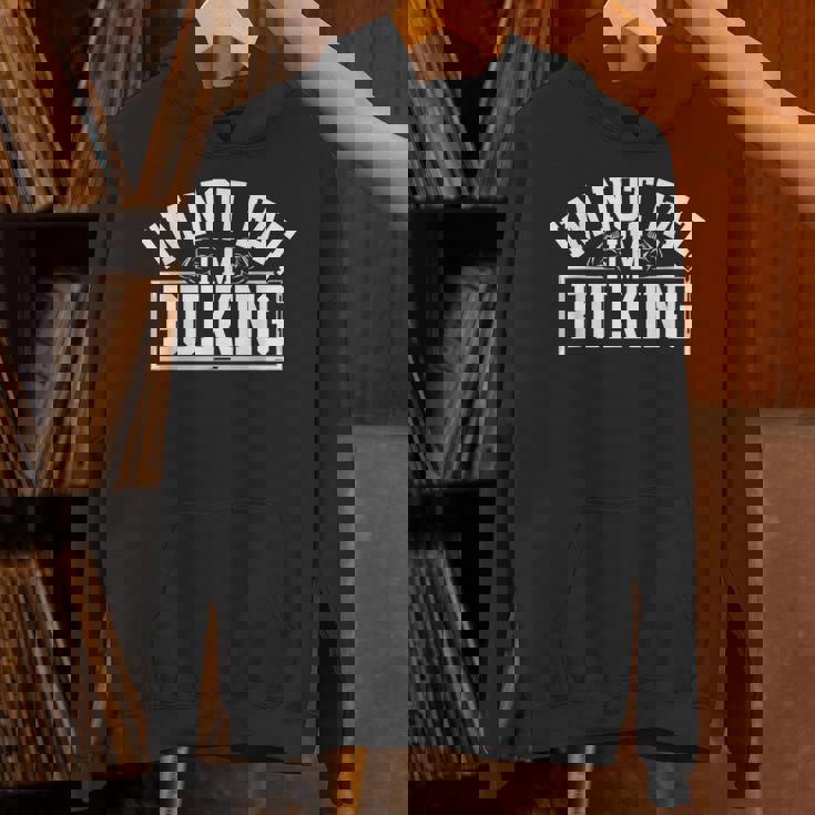 I'm Not Fat I'm Bulking Cheat Day ワークアウト ジム フィットネス パーカー