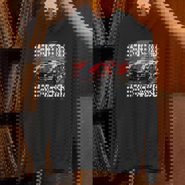 I'm Not Old I'm Classic レトロ フォード シェルビー コブラ マッスルカー パーカー