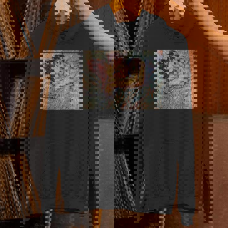 In Bed The Kiss アンリ・ド・トゥールーズロートレック Lgbtq アート パーカー