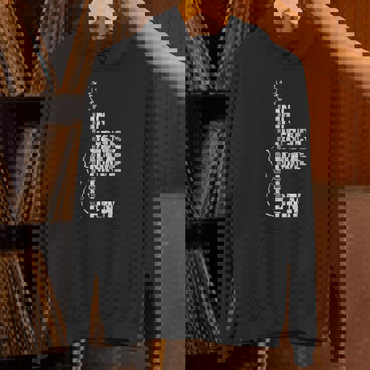 In Jesus Name I Play ギター クリスチャン ギタープレーヤー パーカー