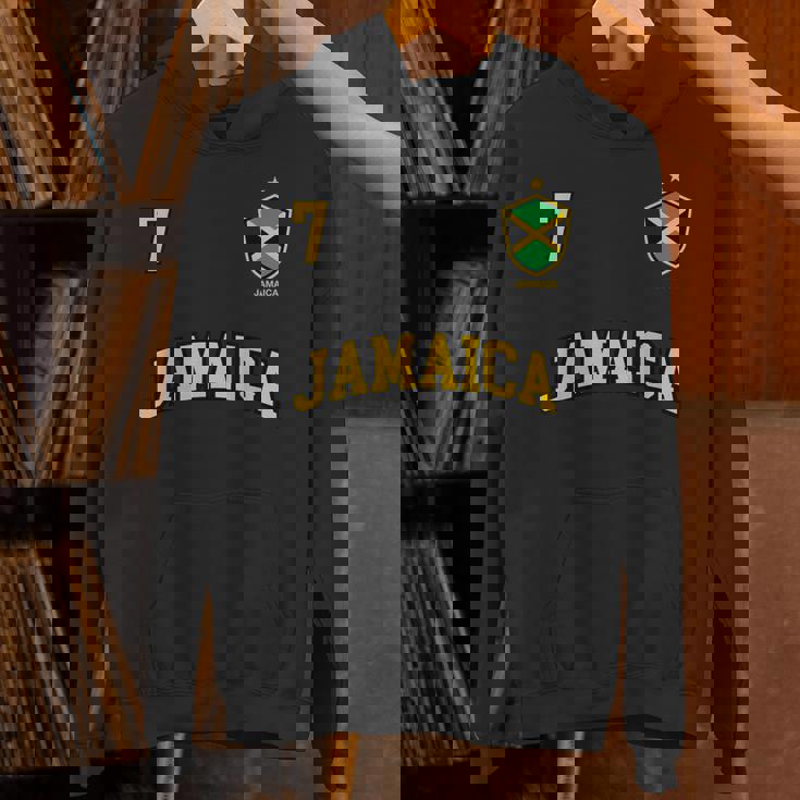 Jamaica チームサッカー ジャマイカ Number 7Occer パーカー