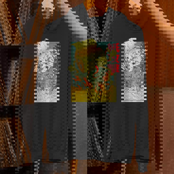 Japanese Anime Toilet Paper Monster Attackintage Poster パーカー