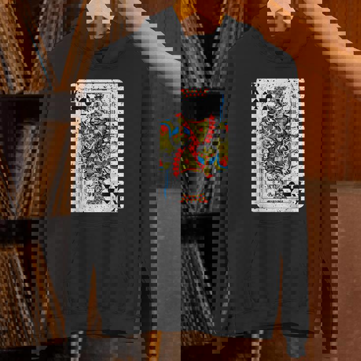 King Ofpades トランプデッキ ヴィンテージレトロスタイル パーカー