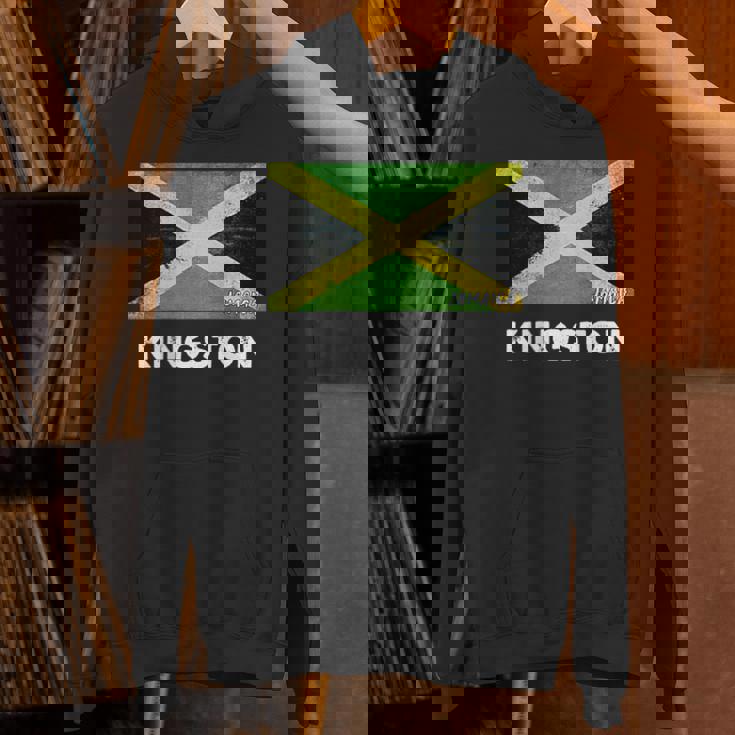 Kingston Jamaica Flag Jersey パーカー
