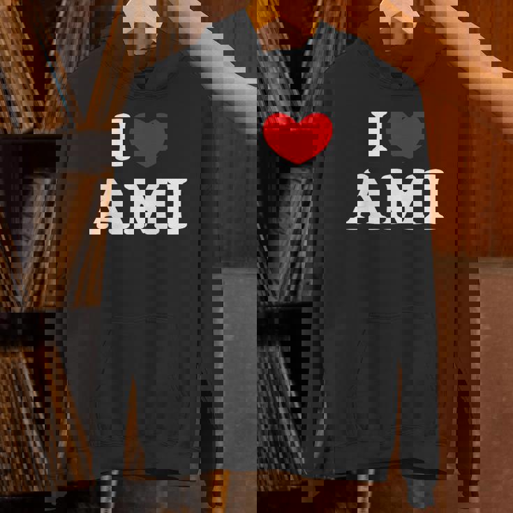 I Love Ami 私は愛する Ami パーカー
