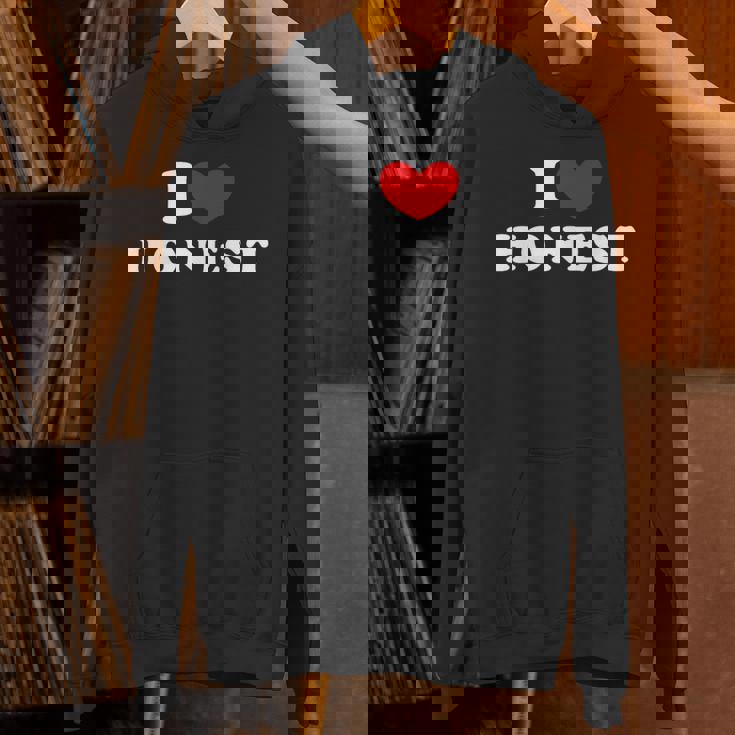 I Love Honest 私は愛する Honest パーカー