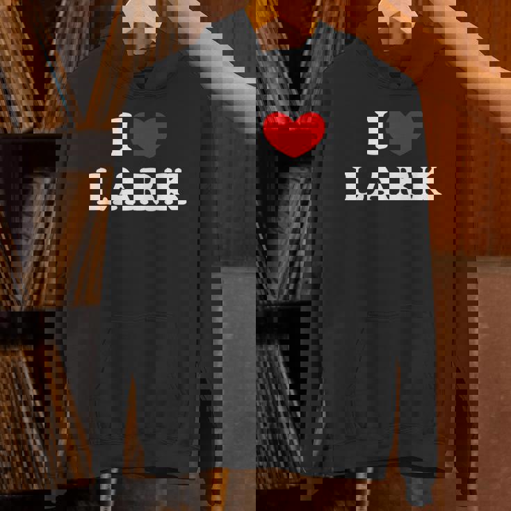 I Love Lark 私は愛する Lark パーカー