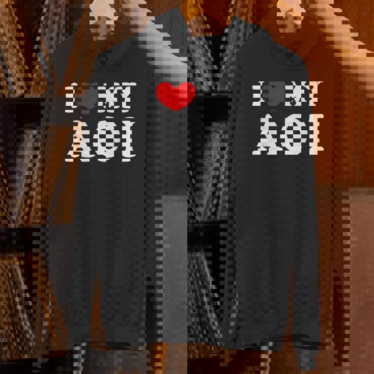 I Love My Aoi 私のあおいが大好き、私のあおいが好き パーカー