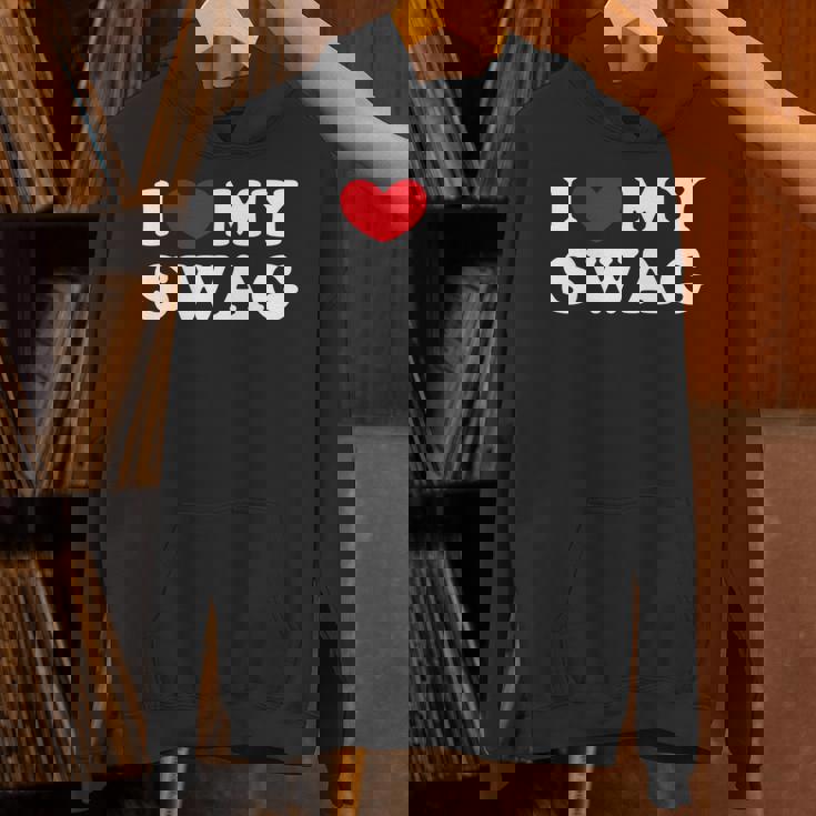 I Love Mywag アイ・ラブ・マイ・スワッグ、アイ・ハート・マイ・スワッグ 長袖tシャツ パーカー