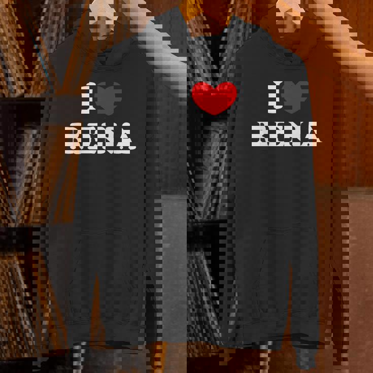 I Love Rena 私は愛する Rena パーカー