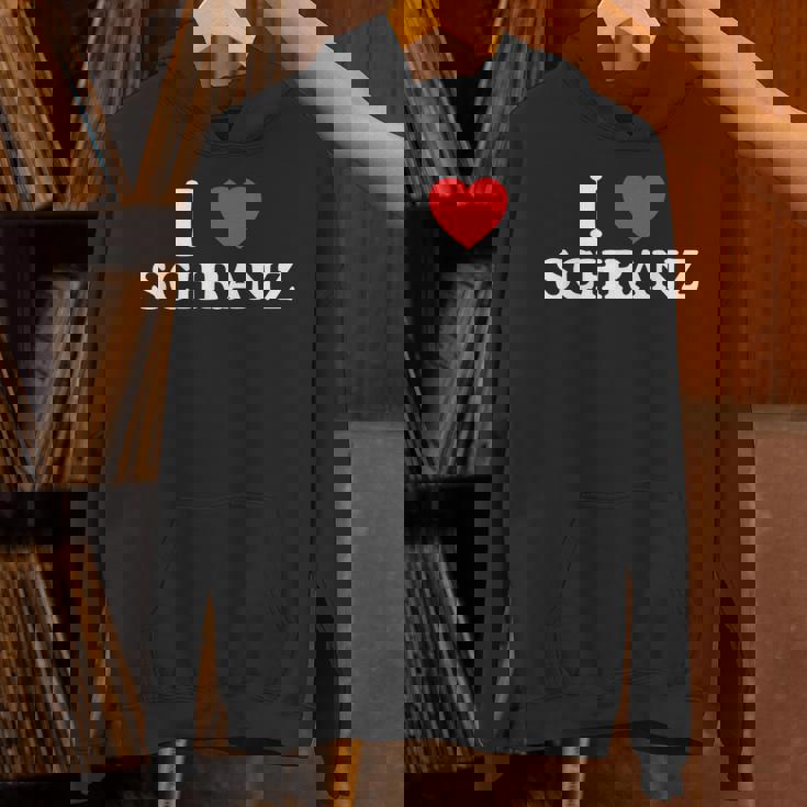 I Love ハート シュランツ ドイツテクノ Edm フェスティバル ダブステップ パーカー