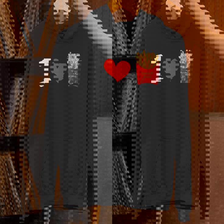 I Love フライドポテト ポテトラバーフライデー パーカー