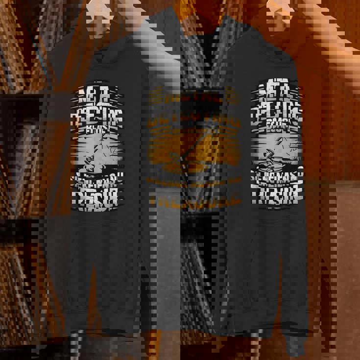 Metal Detecting Silence Means No Treasure Dirt Hunting Tank Top Unisex Hoodie