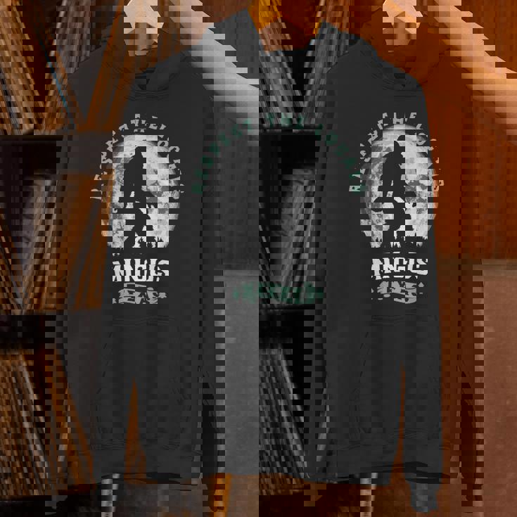 Mingus Texas Bigfoot Night Walk Retro Moon 長袖tシャツ パーカー