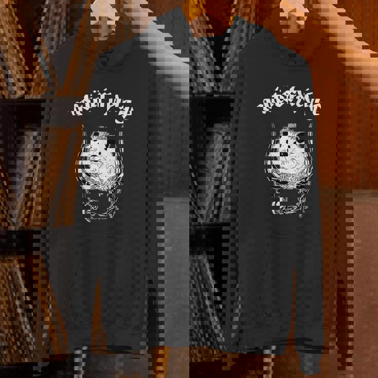 Motorhedge ヘビーメタル ハリネズミ ハリネズミ パーカー