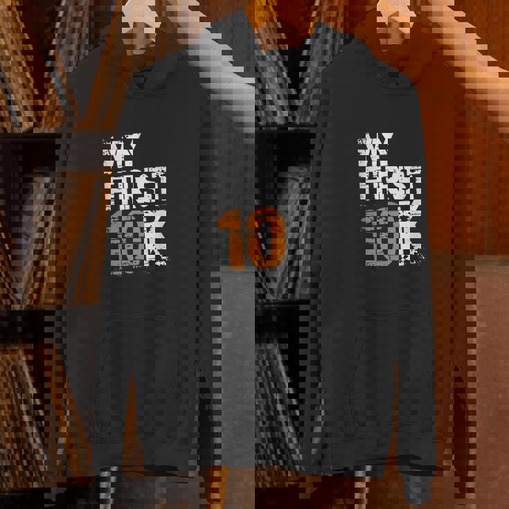 My First 10K 初心者達成マラソン パーカー