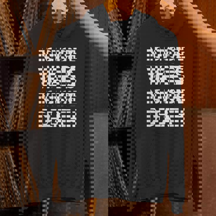 No More Wars No More Death パーカー