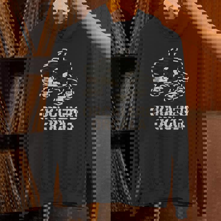 Orcalero Orcala 面白いイタリアンブレインロットスラングゲームミーム パーカー