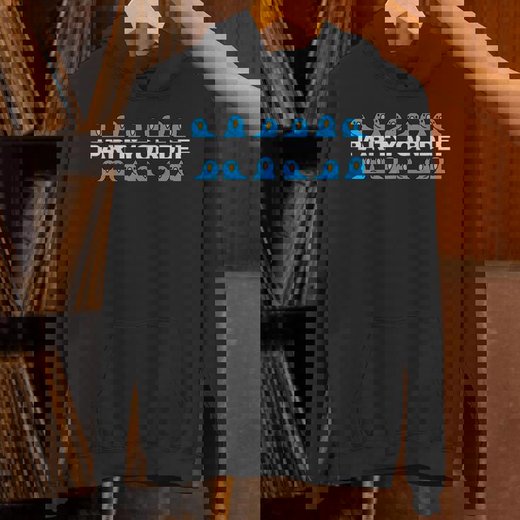 Party Or Die Party Parrot キュート オタク クール アート ギフト パーカー