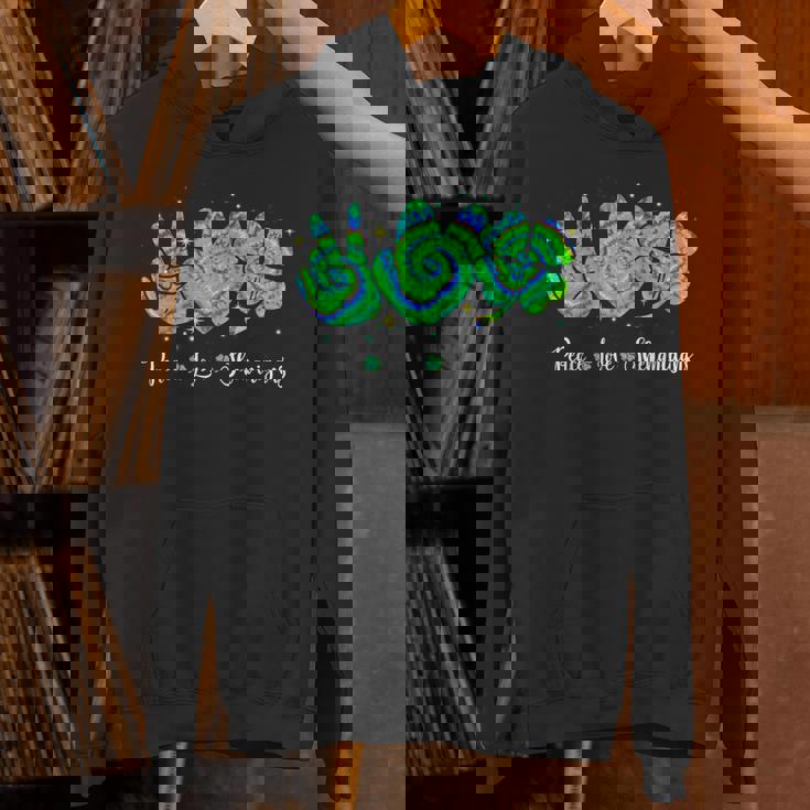 Peace Lovehenaniganst Patrick's Day Green Tie Dye パーカー