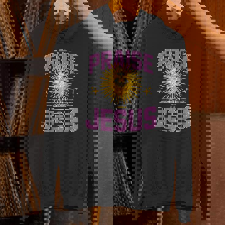 Praise Jesus Our Lord &Aviour For An Abundant New Life パーカー