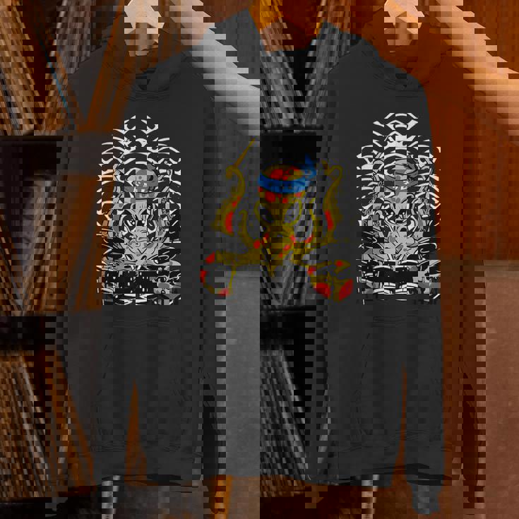 Retro Drumsticks Drummer Drums Hand パーカー