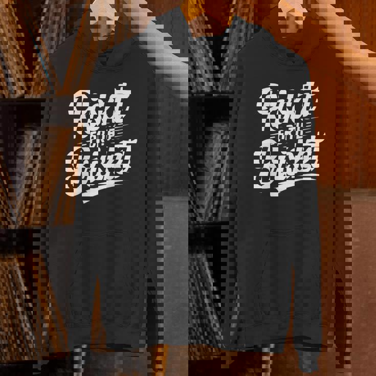 Risk It For The Brisket Bbqジョーク 長袖tシャツ パーカー