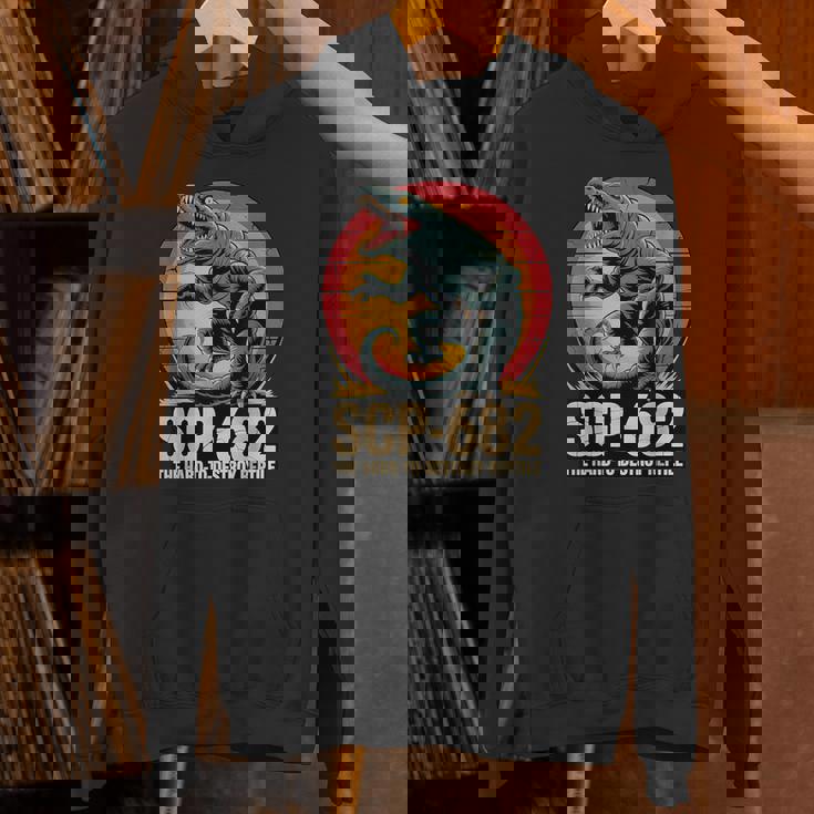 Scp-682 破壊しづらい爬虫類モンスターcpファンデーション パーカー