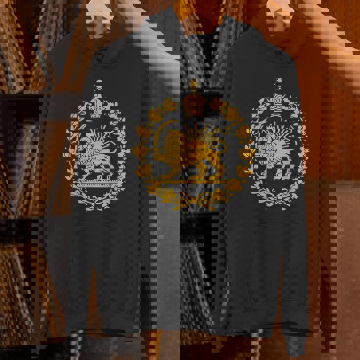 Shir O Khorshid Iran Pahlavi ライオンと太陽 パーカー