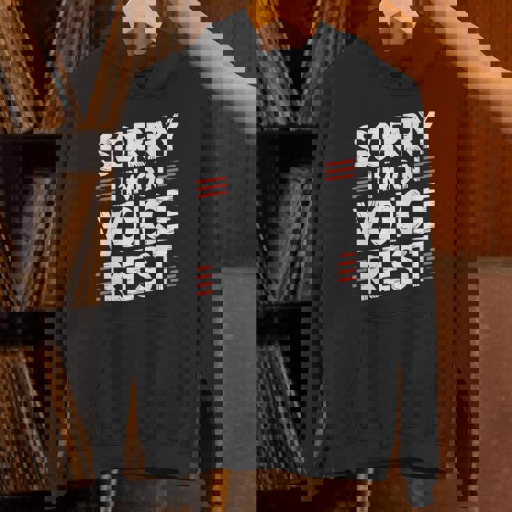 Sorry I'm Onoice Rest ボーカル合唱団の歌手休憩 パーカー