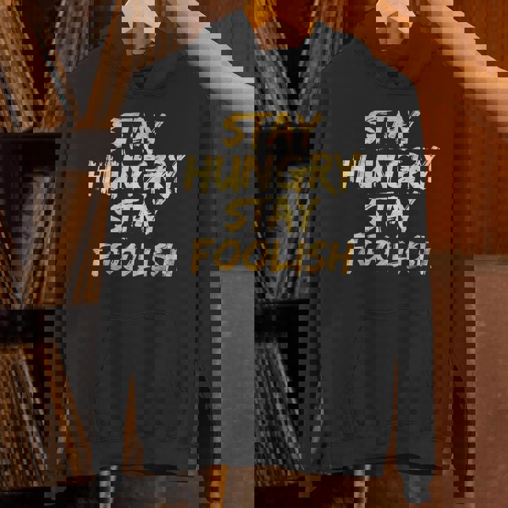 Stay Hungry モチベーショナルステイ フリッシュ インスピレーション パーカー