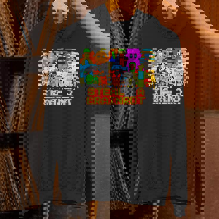 Steal A Brainrot Meme ビデオゲーム キッズゲーマー パーカー