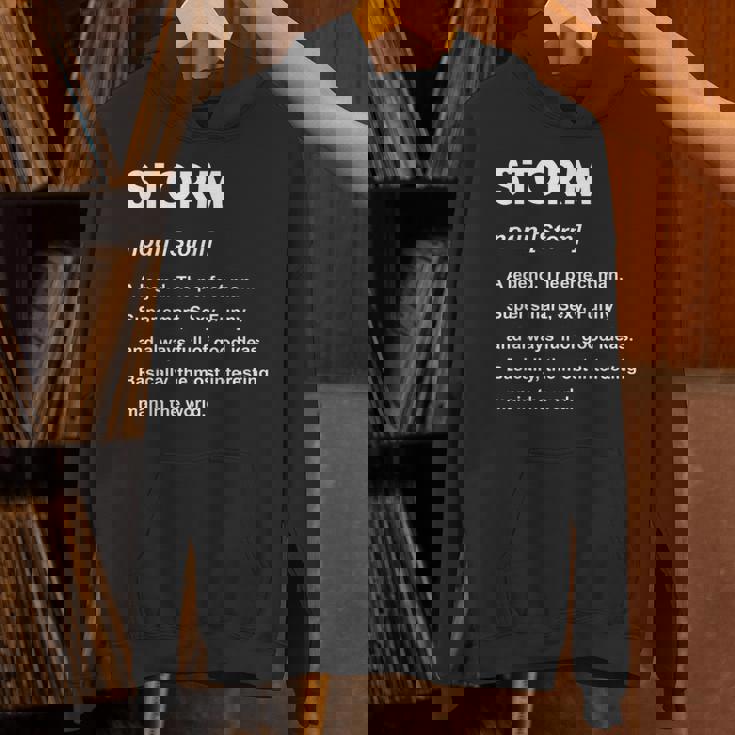 Storm ネームシャツ パーカー