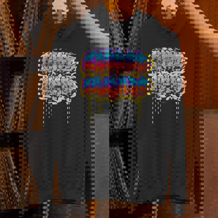 Street Culture グラフィティ・スタイルのアーバン・ストリートウェア パーカー