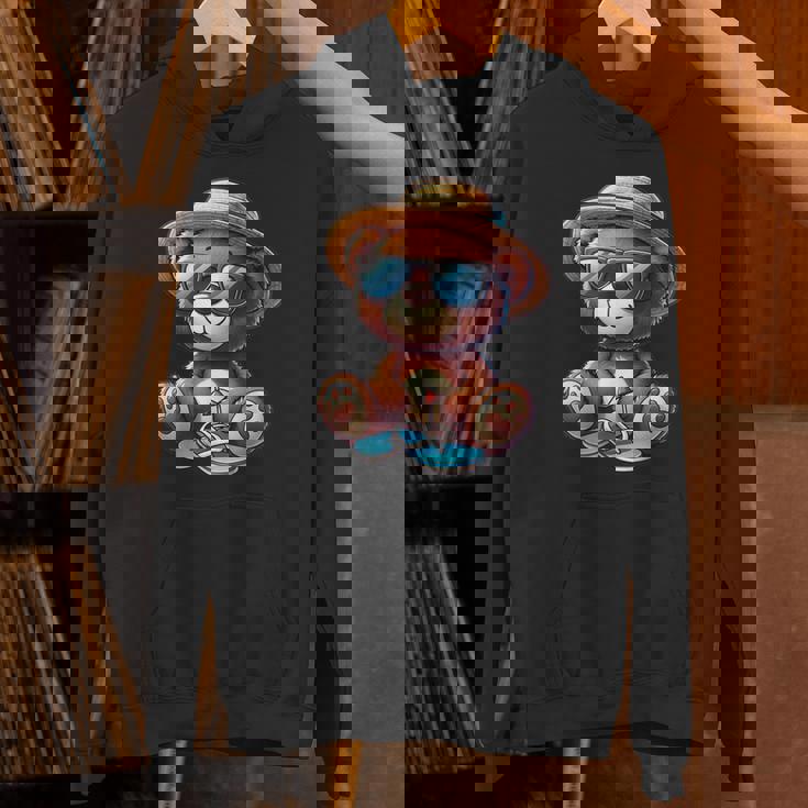 Summeribes テディベア 完璧な夏プリント パーカー