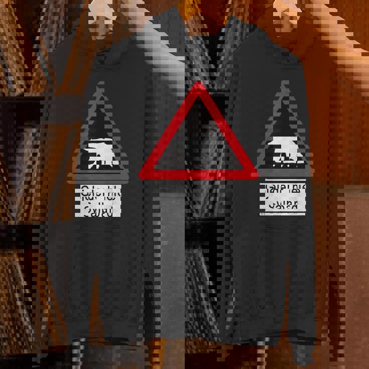 Svalbard ホッキョクグマ サイン パーカー