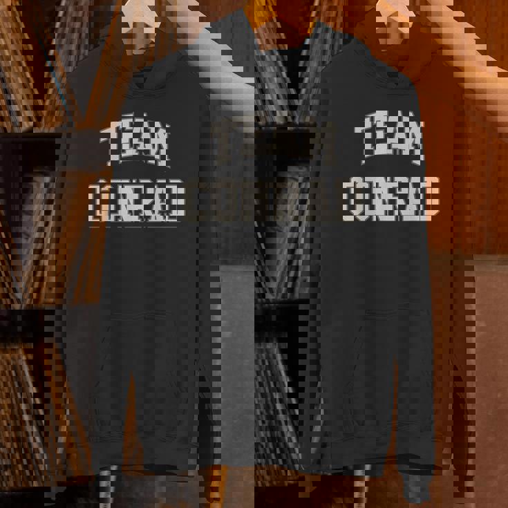 Team Conrad かわいいライバルグラフィック沿岸スタイル パーカー