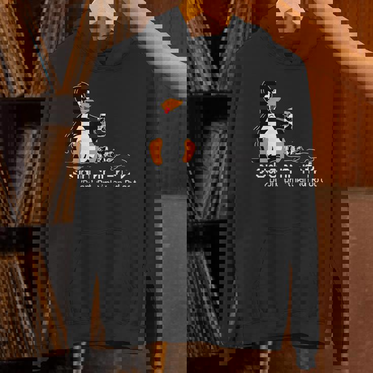 Tux Linux Penguinudo Rm Rf コンピューターフリークハッカー パーカー