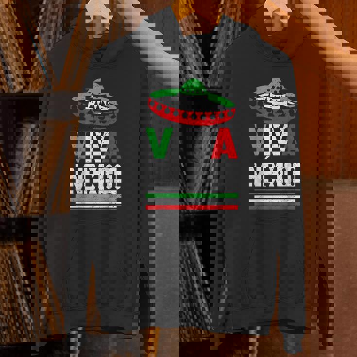 Viva Mexico 帽子デザイン メキシコ国旗カラー メキシコ人向け パーカー