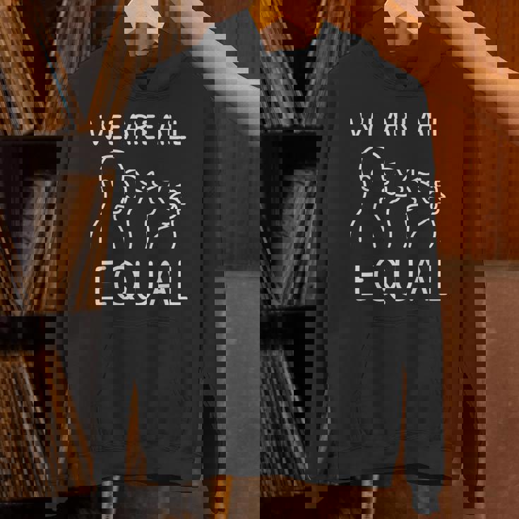 We Are All Equal Anti-Speciesism Animal Equalityegan Activ パーカー