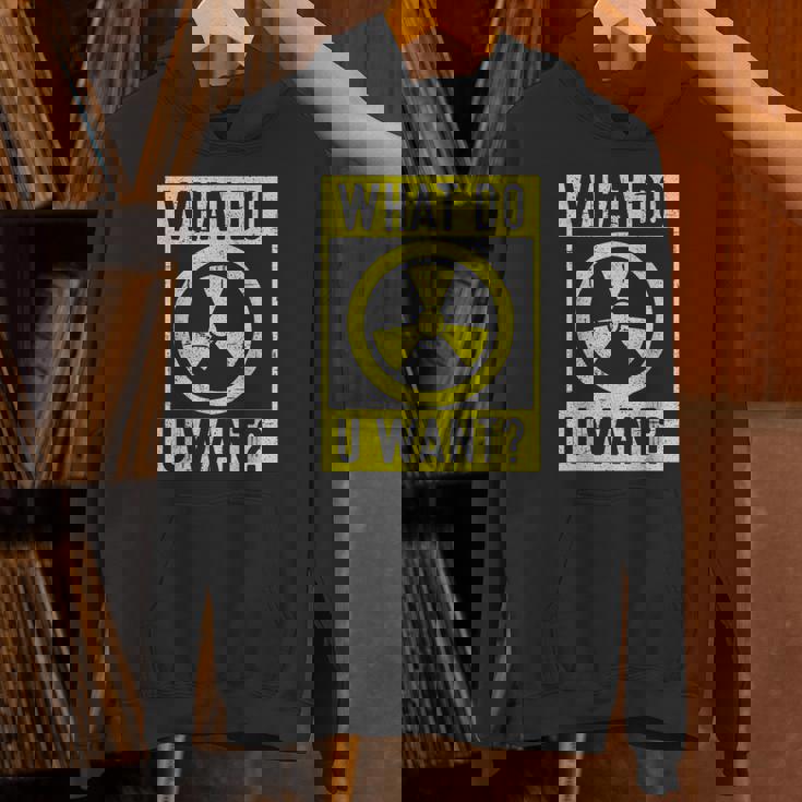 What Do U Want 原子力エンジニア パーカー