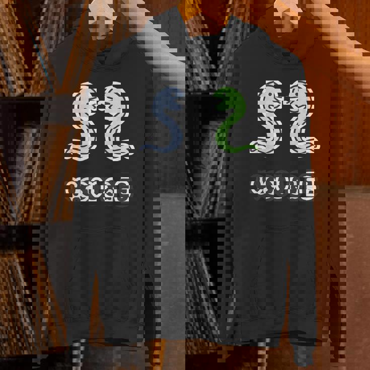 You & 巳《蛇》へび 巳年【どうぶつフレンズ】干支 十二支 2025 ゆるくて かわいい 動物 面白い パーカー