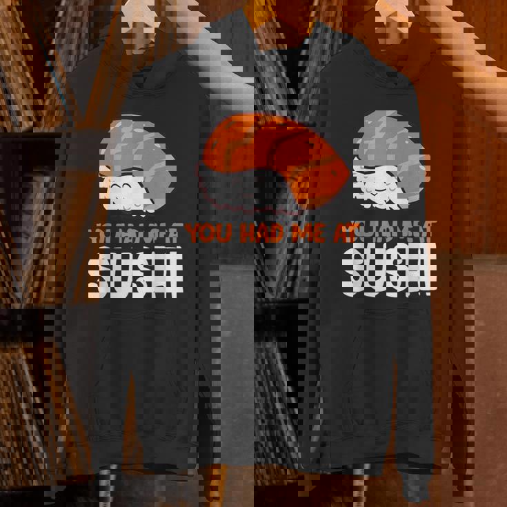 You Had Me At 寿司大好き サーモンにぎり サーモン寿司 パーカー