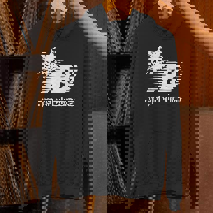 「Nyan Balance」ニャンバランス グラフィック かわいい ねこ パーカー