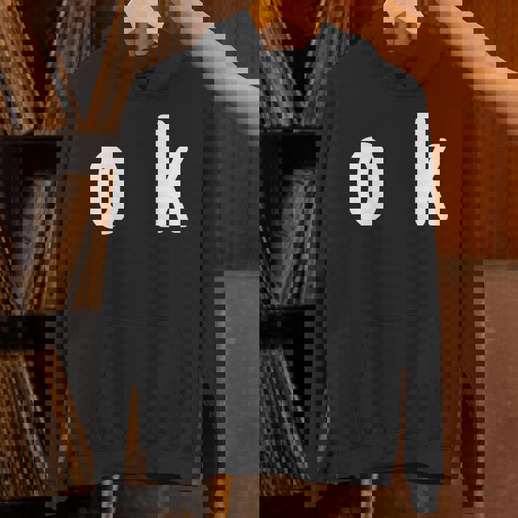 「Ok」面白い デザイン 語録 ネタ おもしろ 漢字 Ok パーカー