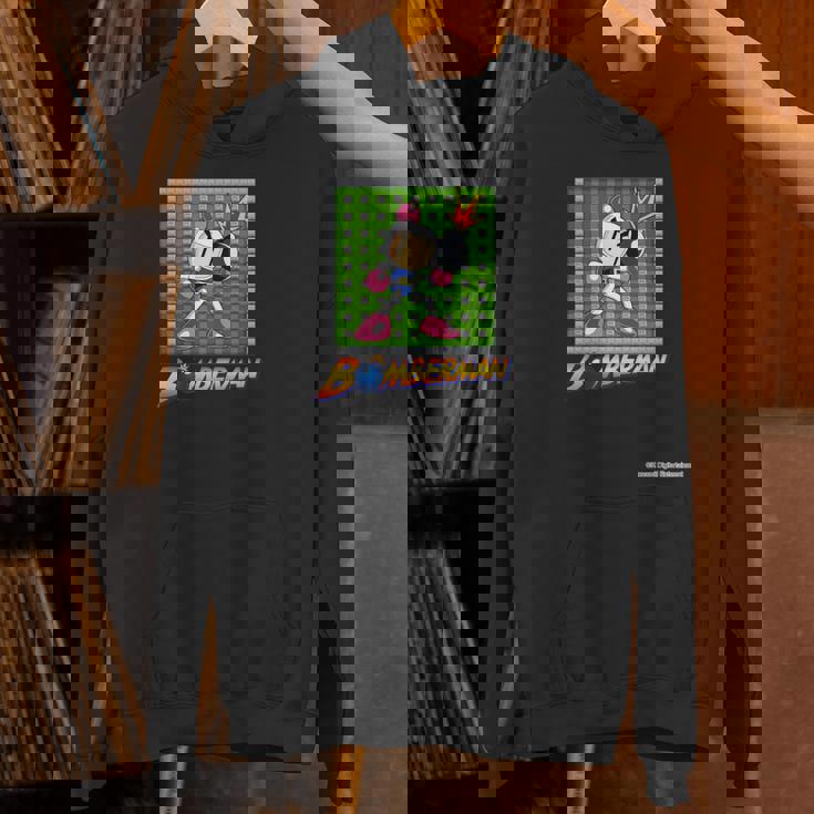 「ボンバーマン」白ボン（D） 長袖tシャツ パーカー